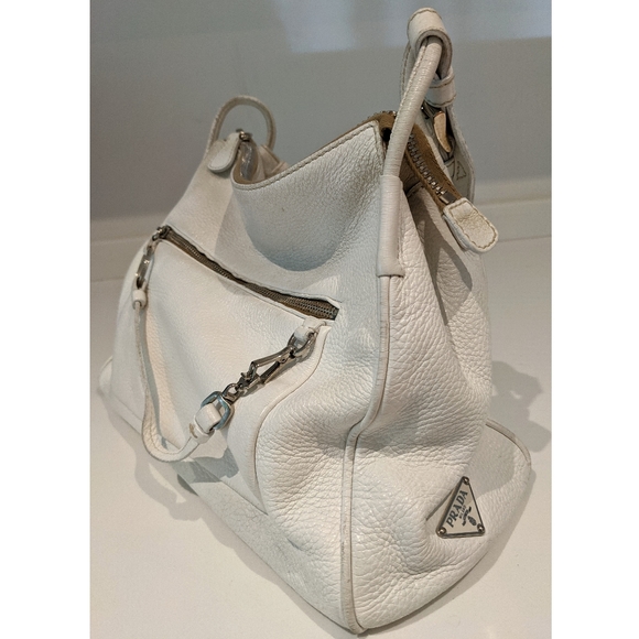 Authentic Prada white shoulder bag - Picture 2 of 7